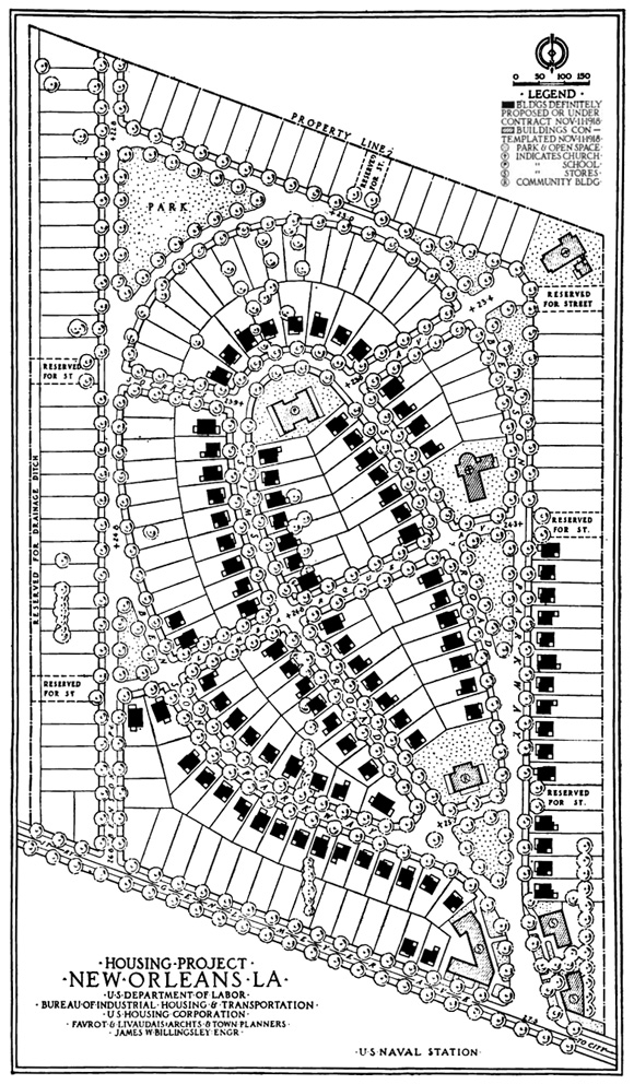 New Orleans Site Plan