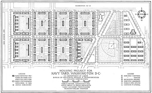 Washington Navy Yard Site Plan