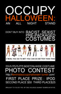 Occupy Halloween poster