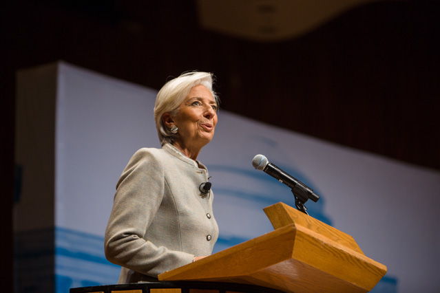 Lagarde at MIT