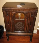 Front of Radio Cabinet