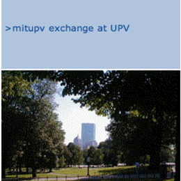MIT-UPV exchange at UPV