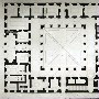 Floor plan of Rome's Palazzo Farnese