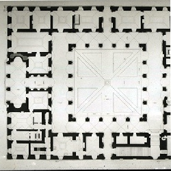 Rome's Palazzo Farnese floor plan