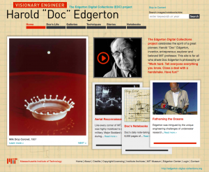 Edgerton Digital Collections