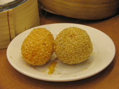 Deep Fried Sesame Buns