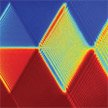 The colorful patterns formed by the response of superconducting 'artificial atoms' to a new probe called amplitude spectroscopy serve as an identifying fingerprint for a given atom.