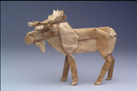 Robert Lang's origami moose