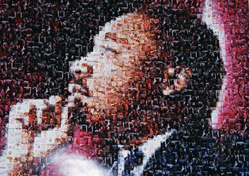 Martin Luther King mosaic