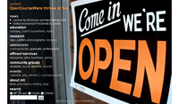 we're open