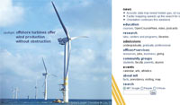 offshore wind turbines