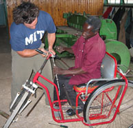 SP.784 wheelchair design in developing countries