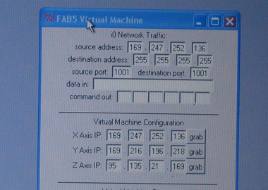 Virtual machine controller interface.