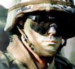 photo of soldier in camoflauge