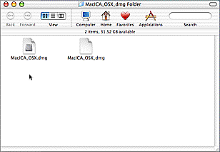open folder