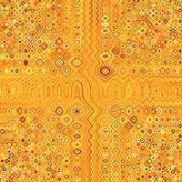 [Color pattern of concentric ovals and wavy lines]