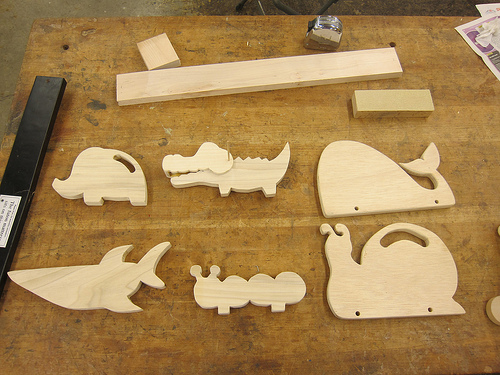 wooden pull toys