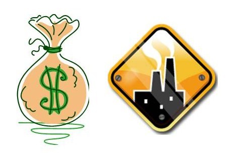 Money and Emissions
