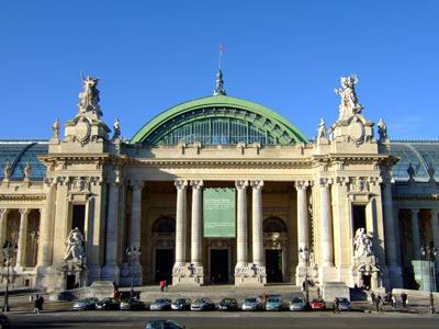 Le Grand Palais, site of the Courbet Exhibition 