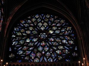 saint chapelle rose window