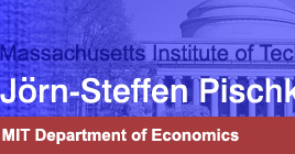 Jörn-Steffen Pischke, MIT Depart. of Economics