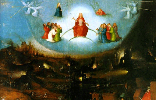 Hieronymus-Bosch,-The-Last-Judgement.-Central-Panel-with-Detail-of-Heaven