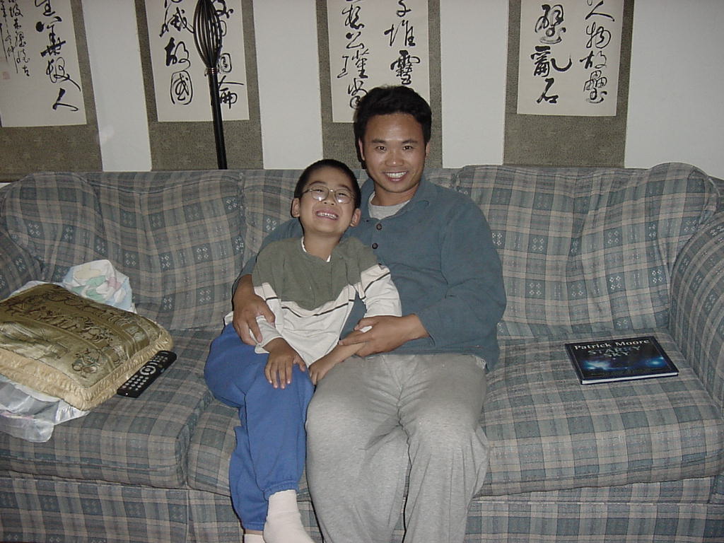 Newton Liu and Woody