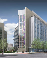 New building rendition-