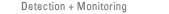 Detection and Monitoring