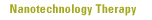 Nanotechnology Therapy