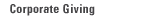 Corporate Giving
