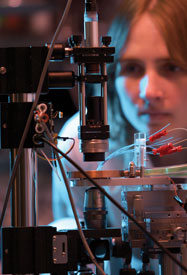 New chip technologies that are a million times more accurate in measuring changes in nanoparticles or living cells.