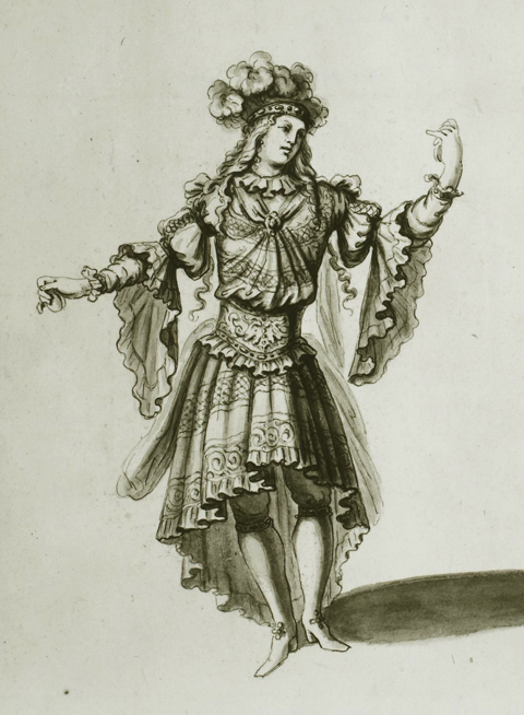 [ dancer with castanets ]