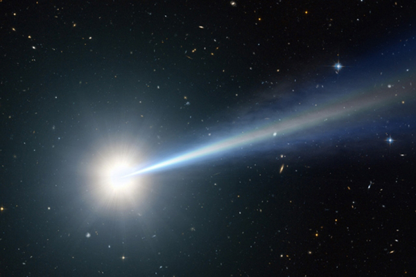 The quasar dates back to less than one billion years after the big bang