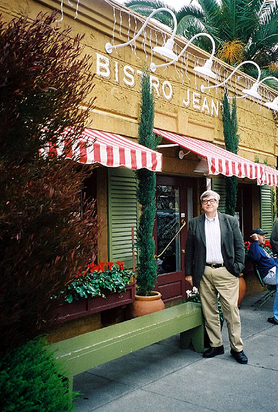 John at the Bistro Jeanty