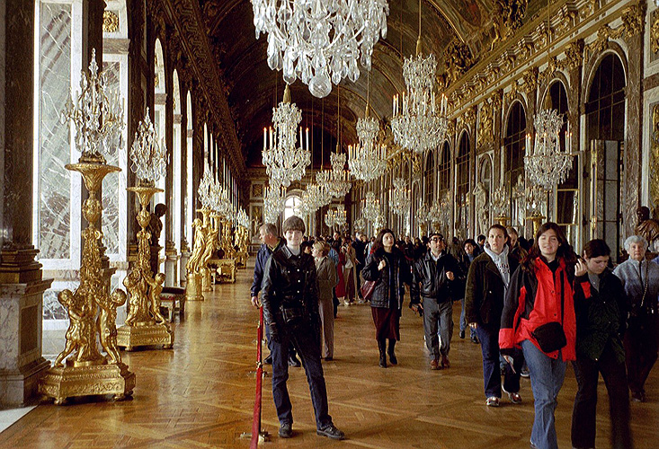 Hall of Mirrors in Versailles