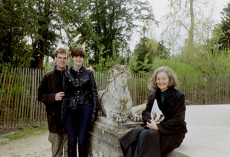 A Sphinx statue in Versailles