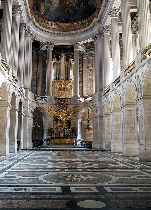 The Chapel in Versailles.