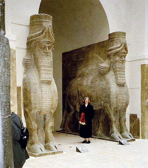 Assyrian Winged Bulls from Palace of Sargon II