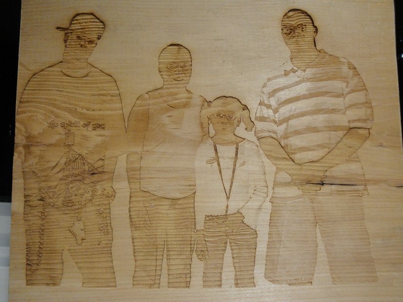 Orion's family on pine