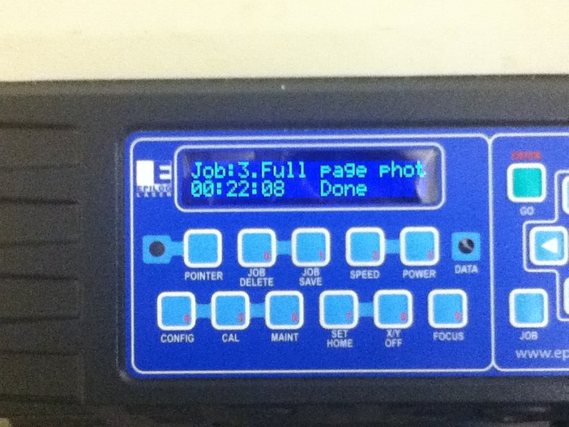 done engraving