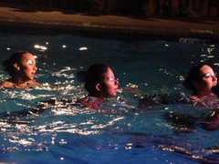 SwimmingShow - Honeymoon ResortsDiviVillage - Dec'10