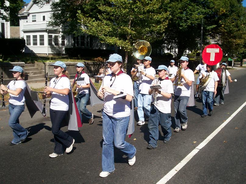 The MIT Marching Band at the 2007 Allston-Brighton Parade
