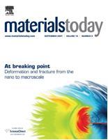 Materials Today - cover article