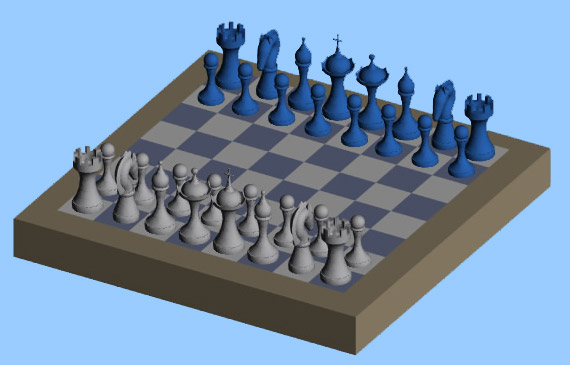 full chess set