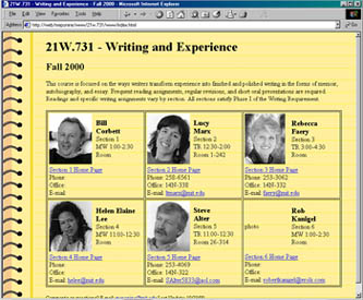 21W.731 home page