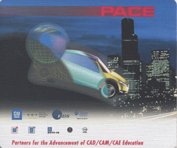 image of the official PACE mousepad