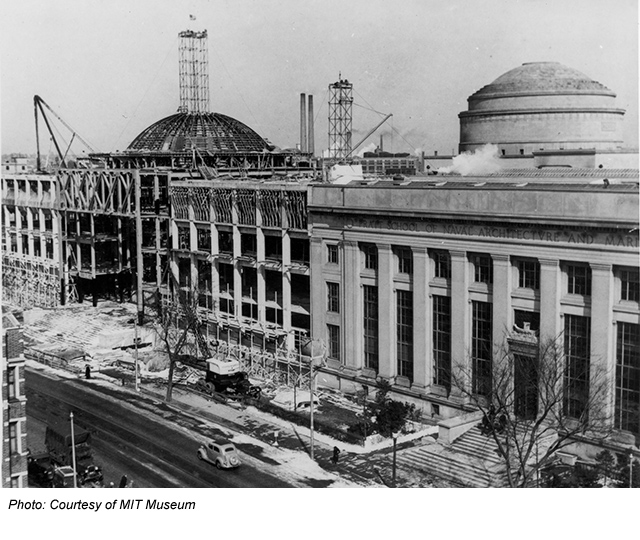 Dome under construction