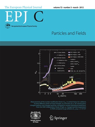 EPJC front cover