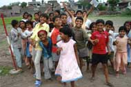 [Image of children in India]